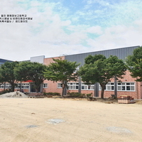 경북 울진 평해정보고등학교 외벽공사 - 브릭스패널 &a