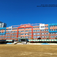 경기도 군포시 관모초등학교 외벽보수공사 - 점토브릭스패