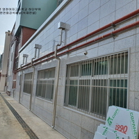 경북 영천여자고등학교 하단부위 - 천연화강석패널(석재판