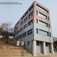 경기도 시흥시 군자중학교 외벽보수공사 - 점토브릭스패널