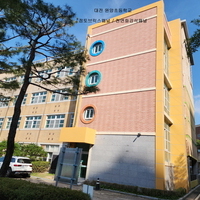 대전시 원앙초등학교 적용 - 점토브릭스패널(점토벽돌판넬