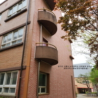 경기도 시흥시 논곡중학교 외벽일부보수공사 - 점토브릭스