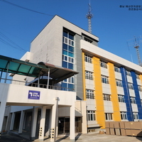 충남 예산전자공고 외벽보수공사 - 천연화강석패널(석재판