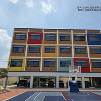 경북 경산시 압량중학교 모듈러교실 적용 -  불연단열일